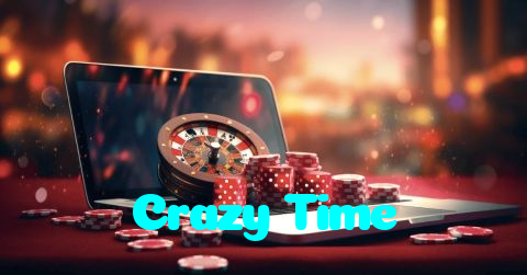 Crazy Time casino presented on mobile device in Pakistan with slots and live games
